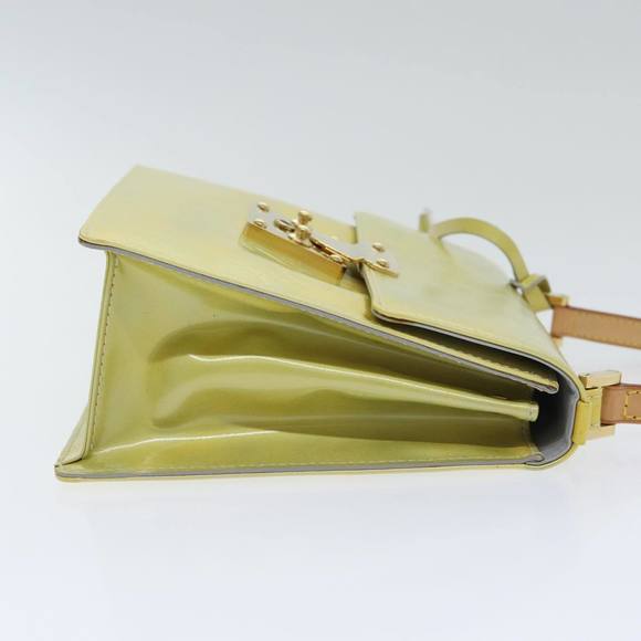 LOUIS VUITTON Monogram Vernis Spring Street Hand Bag Gris M91029 LV Auth ep5954 - Picture 3 of 16